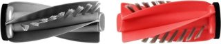 Allecto plus - Hoofdborstels voor stofzuigerrobot - Snelle reiniging - Voorkomt klitten - Spiraalvinnen - Roborock Qrevo Curv - Zwart en rood - 1 paar review
