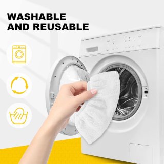 Wat vinden we goed aan de Microvezeldoeken voor stoomreinigers - set van 8 - wasbaar - hoogwaardig