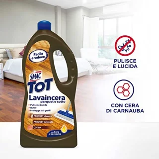 Vloerreiniger voor parket en Cotto met carnaubawas - 3 x 1000 ml
