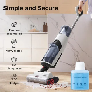 Professionele Vloerreiniger voor Stofzuigers - Licht Geparfumeerd, Sneldrogend, Laagschuimend, 100% Natuurlijk - 480 ml Voordeelverpakking