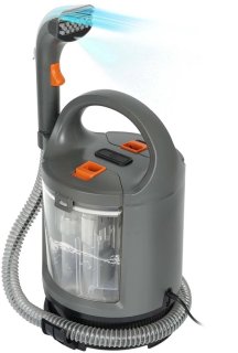 Tapijtreiniger - Bank Reiniger - Spray/Scrub/Zuigfunctie - 400W - Nat & Droog - Vlekken reiniger - Schoonmaak review