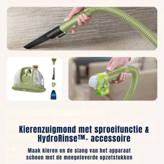 SCH® Tapijtreiniger machine - Tapijtreiniger - Tapijtreiniger apparaat - Groente - ‎46cm x 24cm x 35cm