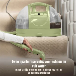 SCH® Tapijtreiniger machine - Tapijtreiniger - Tapijtreiniger apparaat - Groente - ‎46cm x 24cm x 35cm