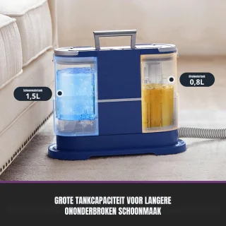 MMP® Tapijtreiniger machine - Tapijtreiniger - Tapijtreiniger apparaat - Blauw - 20cm x 39cm x 30cm