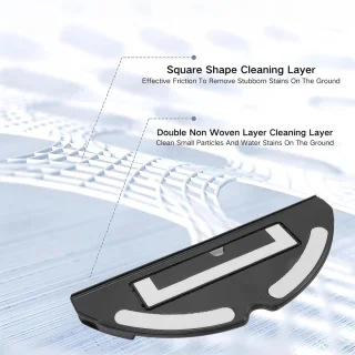 Allecto Plus - Mop houder voor elektrisch bediende stofzuiger - Accessoires voor S7 T7S