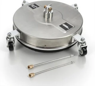 Hoge Drukreiniger Oppervlakte Cleaner - Vloer Druk - 1/4 Inch Snelle Stekker - 4 Wielen Vloer Cleaner met 2 Extensies