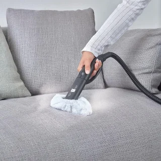 Set van 2 Dweilen en 3 Microvezeldoeken voor Stoomreinigers
