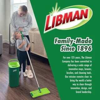 Microfiber Dweil met Emmer en Tweekamerwring Systeem - Efficiënte Vloerreiniger voor Hardhouten Vloeren