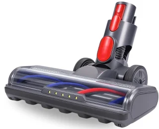 Vloerborstel met LED-verlichting - Geschikt voor Dyson - 1 stuk