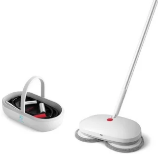 Dweil Elektrisch – Draadloze Vloerreiniger met Sprayfunctie & Zelfreiniging – 4-in-1 Mop voor Alle Vloeren