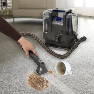 MMP® Tapijtreiniger machine - Tapijtreiniger - Tapijtreiniger apparaat - Zwart - ‎15cm x 27cm x 15cm