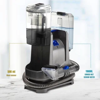 MMP® Tapijtreiniger machine - Tapijtreiniger - Tapijtreiniger apparaat - Zwart - ‎15cm x 27cm x 15cm
