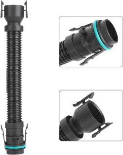 Aramox Turbo luchtfilterslang 13717803842 voor 1 3 4 5 6 7 X1 X3 X4 X5 X6-serie (zwart)