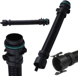 Aramox Turbo luchtfilterslang 13717803842 voor 1 3 4 5 6 7 X1 X3 X4 X5 X6-serie (zwart)