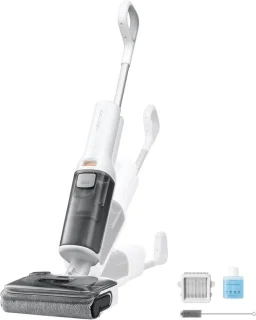 Draadloze all-in-one nat-droogstofzuiger - 20.000 Pa krachtige vloerreiniger met zelfreiniging en drogen