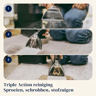 3-in-1 Tapijtreiniger