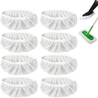 8 Pcs spraymop replacement pads compatible met Bissell Steam Shot PurSteam Wagner Spraytech