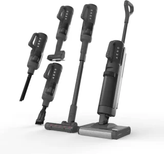 AENO TC1 Combo Transformer 2-in-1 Vloerreiniger & Stofzuiger Zwart/Grijs