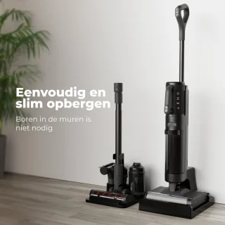 AENO TC1 Combo Transformer 2-in-1 Vloerreiniger & Stofzuiger Zwart/Grijs