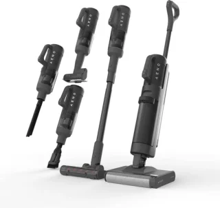 AENO TC1 Combo Transformer 2-in-1 Vloerreiniger & Stofzuiger Zwart/Grijs