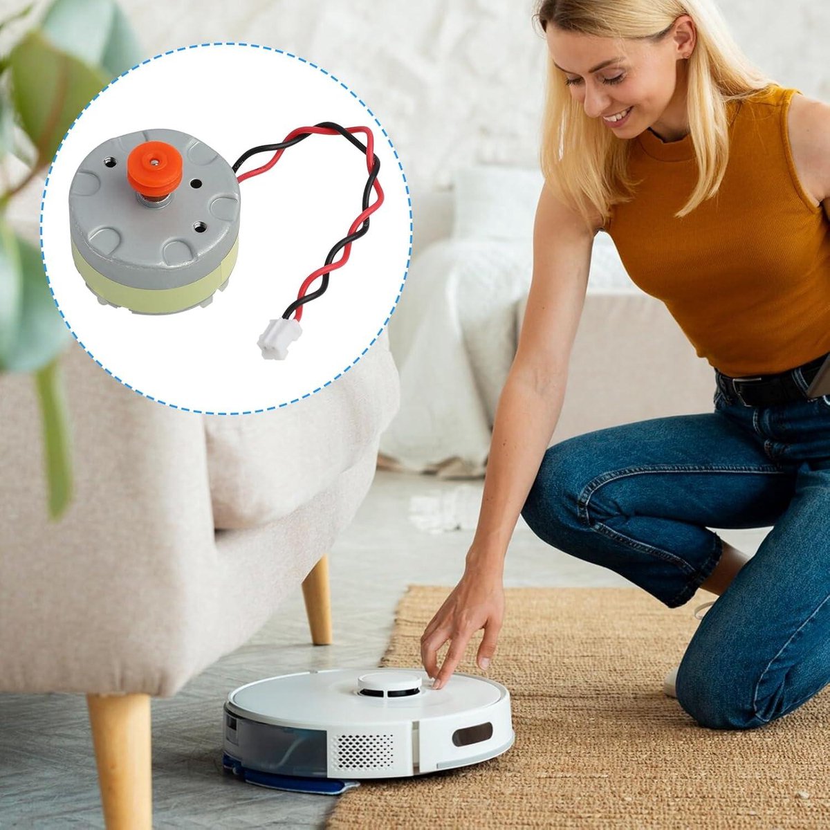 Wat vinden we goed aan de Allecto Plus LDS Lidar Laser Motor voor Xiaomi Stofzuigers S5 S6 S60 Series