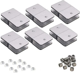 De Allecto Plus Plankhouders voor glasplanken - 12 stuks in één oogopslag