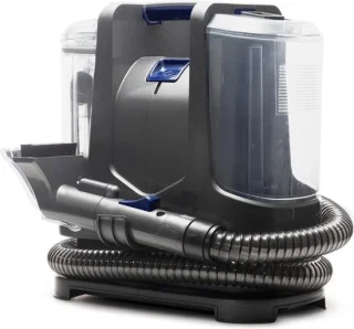 Allvia® Tapijtreiniger machine - compacte tapijtreiniger voor tapijt, bank, trap, huisdieren en auto - zwart