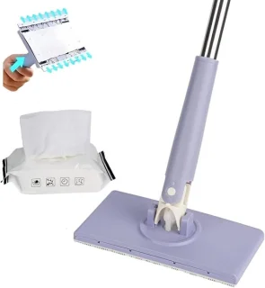 Automatische mini mop met 360° draaikop