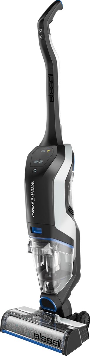 De BISSELL CrossWave Cordless Max 3-in-1 Steelstofzuiger 2765N in één oogopslag