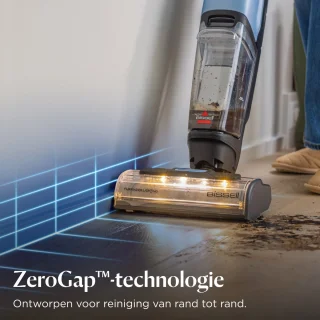 Wat vinden we goed aan de BISSELL CrossWave EdgeFind Select Steelstofzuiger 4136N