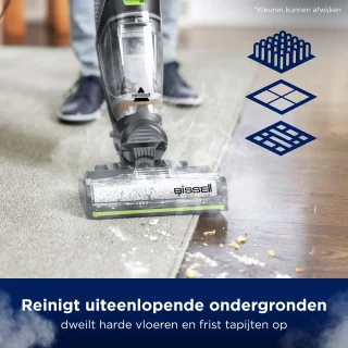 BISSELL CrossWave HydroSteam Pet Stoomstofzuiger 3527N