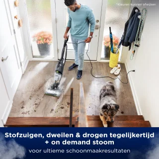 BISSELL CrossWave HydroSteam Steelstofzuiger 3528N