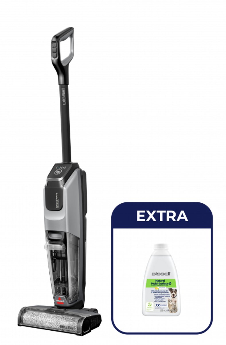 Wat vinden we goed aan de BISSELL CrossWave OmniForce Select 3912N Vloerreiniger