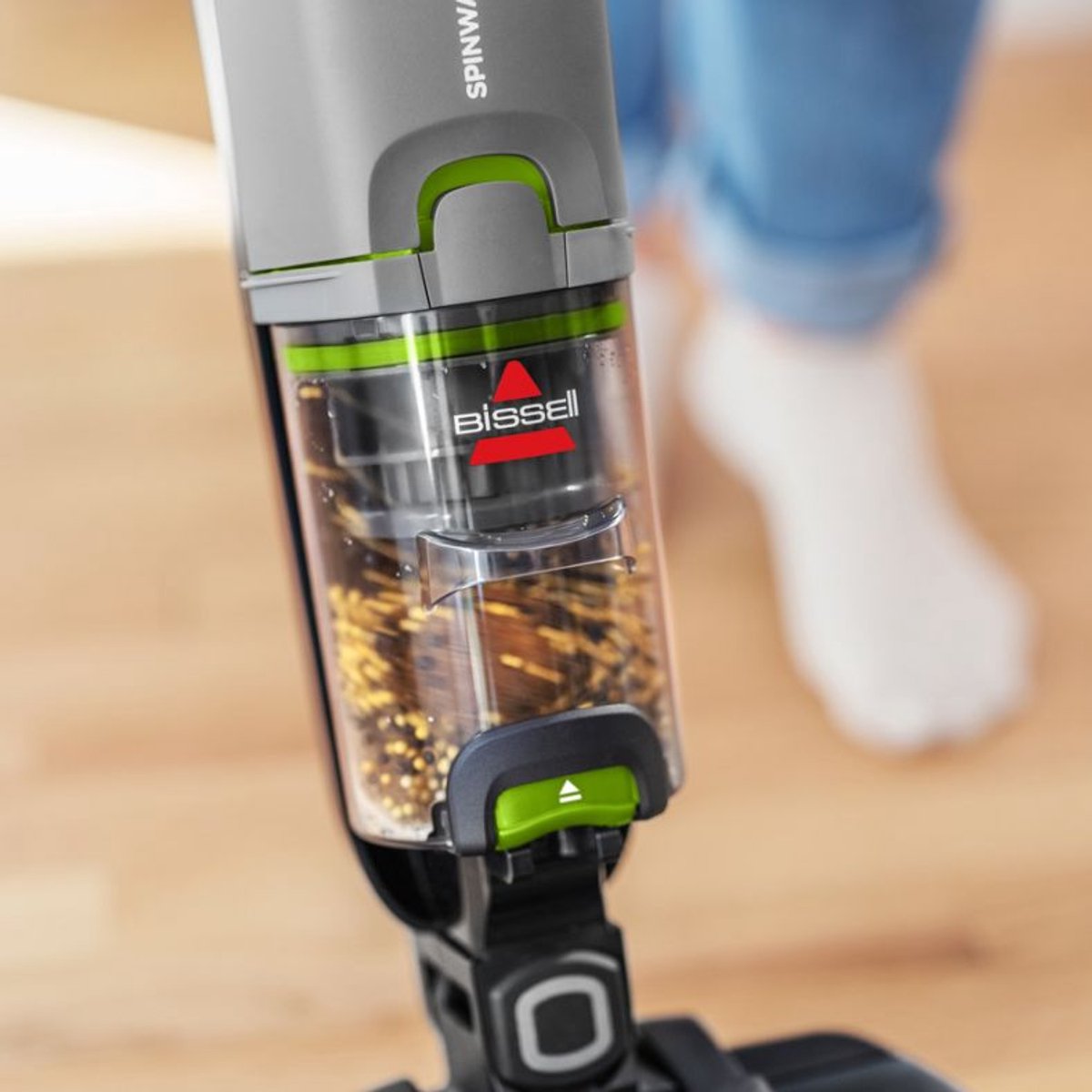 Wat vinden we goed aan de Bissell SpinWave + Vac PET Pro 3898N