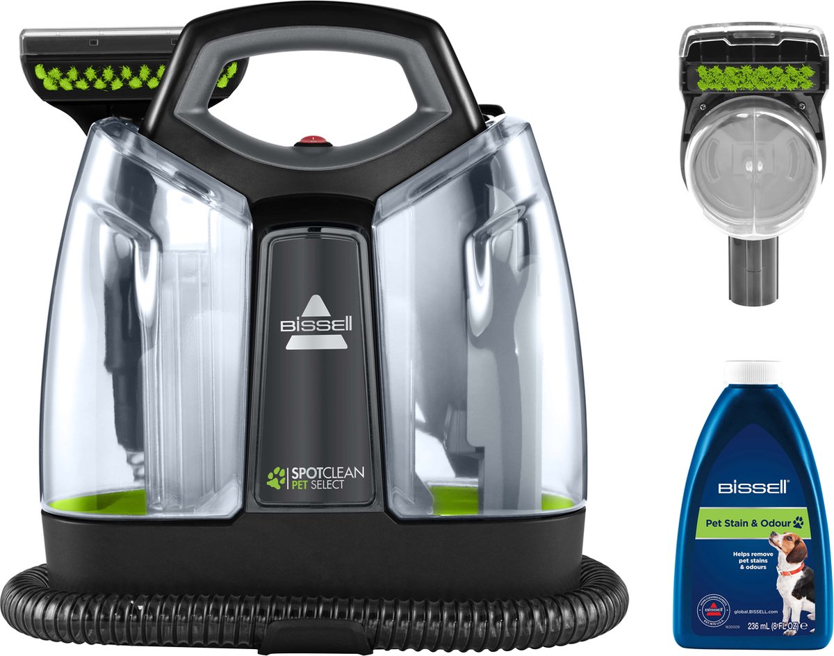 De BISSELL Spotclean Pet Select Draagbare Vlekkenreiniger 37288 in één oogopslag