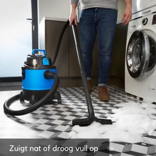 Bouwstofzuiger Waterzuiger 1250W 20L Met Accessoires