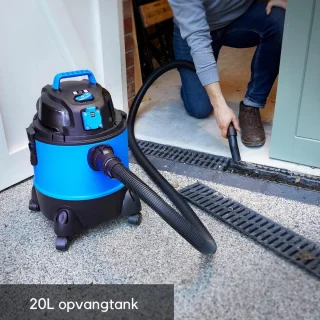 Bouwstofzuiger Waterzuiger 1250W 20L Met Accessoires