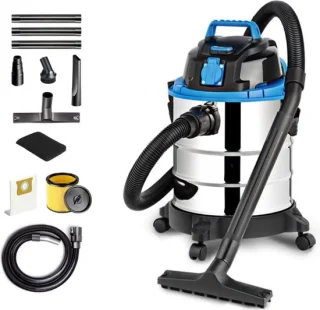 Bouwstofzuiger Waterzuiger 20L 1200W Met Accessoires