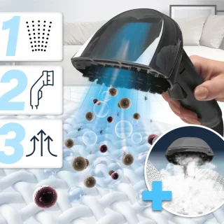 CLEANmaxx Pro Steam bekleding- en tapijtreiniger