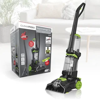 CLEANmaxx Tapijtreiniger professioneel zwart/groen