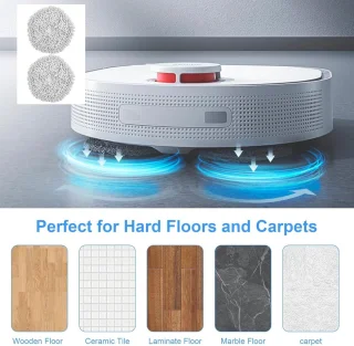Cosensi - Vervangende Mop Pads voor Robotstofzuiger