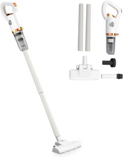 De CSGoods Draadloze 2-in-1 stofzuiger in één oogopslag