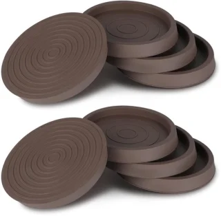 Dailygoods ronde meubelonderzetters 8 stuks