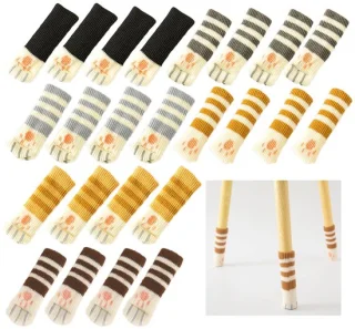 Dailygoods stoelpoothoezen 24 stuks