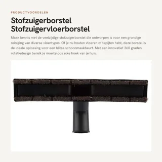 Dailygoods stofzuigerborstel