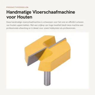 Dailygoods vloerschaafmachine frees