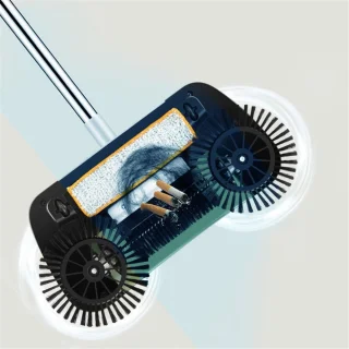 Draadloze 2-in-1 Elektrische Dweil