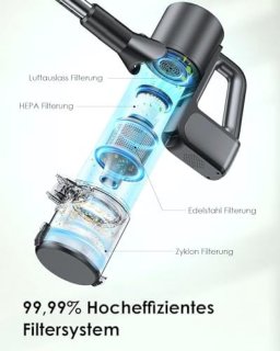 Wat vinden we goed aan de Draadloze 2-in-1 Stofzuiger en Dweil - Grijs