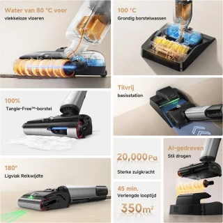 DREAME MOVA X4 PRO HEAT Vloerreiniger