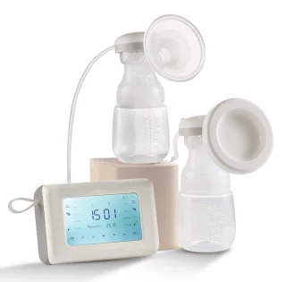 Elektrische Doppelmilchpumpe – Stillpumpe/Brustpumpe